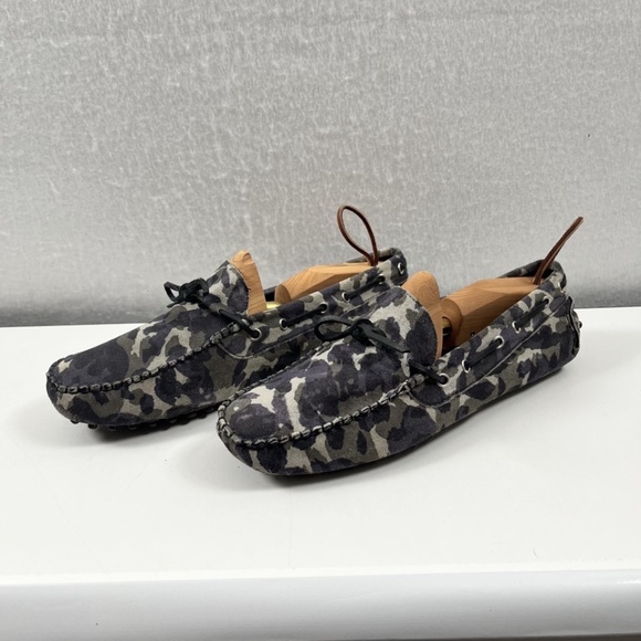 Castellano 1920 Madrid Classic Moccasin w Loop Camo Men's Size 9 - Picture 1 of 9